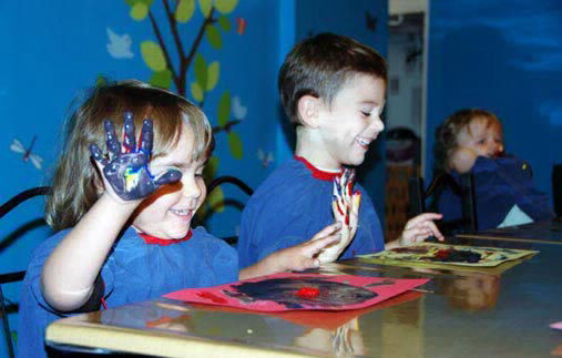 Atelier de peinture pour les 3 à 5 ans