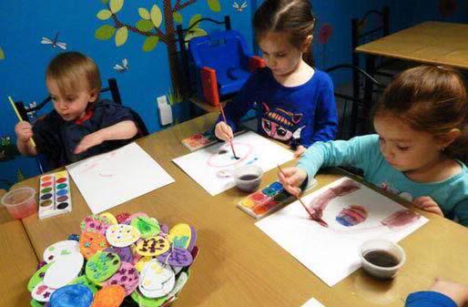 Peinture à l'eau pour les 3 à 5 ans